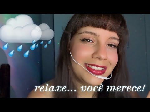 ASMR ⛈️ Noite de Chuva para Dormir / Rainy Night Sleep Triggers | Atenção Pessoal & Relaxamento