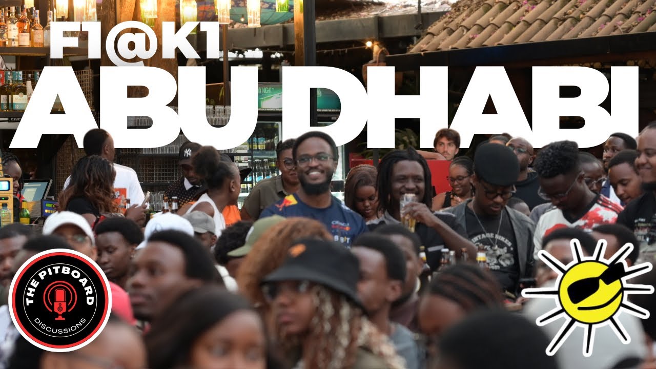 F1 @ K1 Klubhouse Nairobi 🇰🇪: Abu Dhabi GP — watch party 🎉 SEASON FINALE