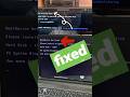 Boot Device Not Found Hard Disk 3FO Error#laptoprepair