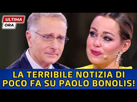 🔴PAOLO BONOLIS: LA TERRIBILE NOTIZIA DI POCHI MINUTI FA RIFERITA DA SONIA BRUGANELLI 🔴PAOLO BONOLIS: LA TERRIBILE NOTIZIA DI POCHI MINUTI FA RIFERITA DA SONIA BRUGANELLI