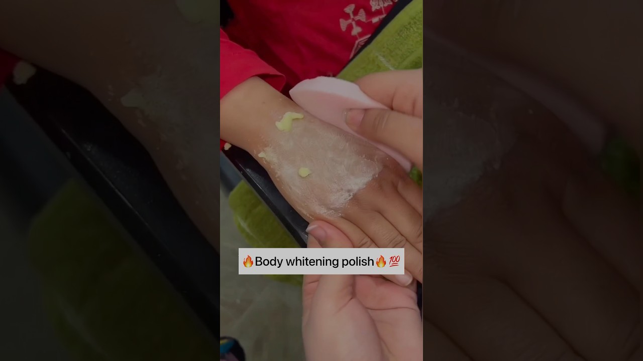 🔥salon like body polishing at home🔥😱 