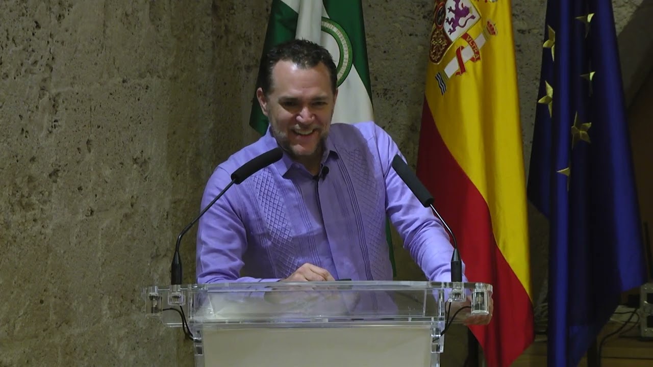 Conferencia “1492: De Granada al Nuevo Mundo”. Juan Miguel Zunzunegui en la Alhambra