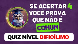 15 Perguntas De Conhecimentos Gerais Nível Dificílimo