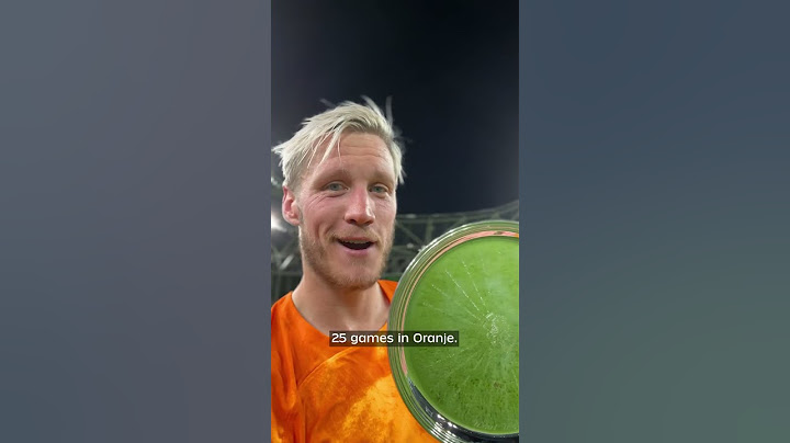 A very special night for Wout Weghorst! 💫 #NothingLikeOranje #PoweredByGASSAN
