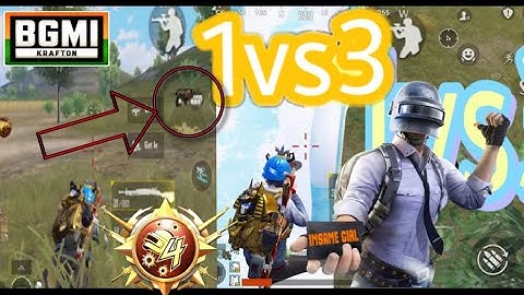 Battleground India 🔥🔥1V3 battle (Punjabi gameplay). 💀💀￼ Conqueror journey in BGMI ￼￼