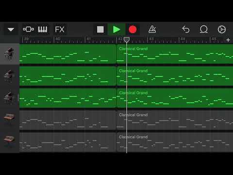 iPhoneで『チャレンジャー １面（ピアノ風）』を作ってみた
