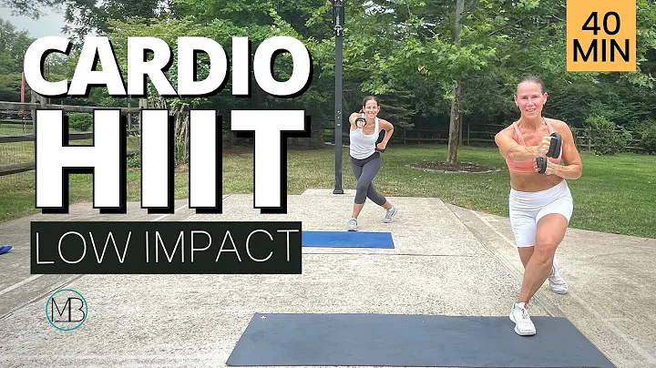 40 MIN Low Impact Cardio HIIT | Fat Burning Workou...