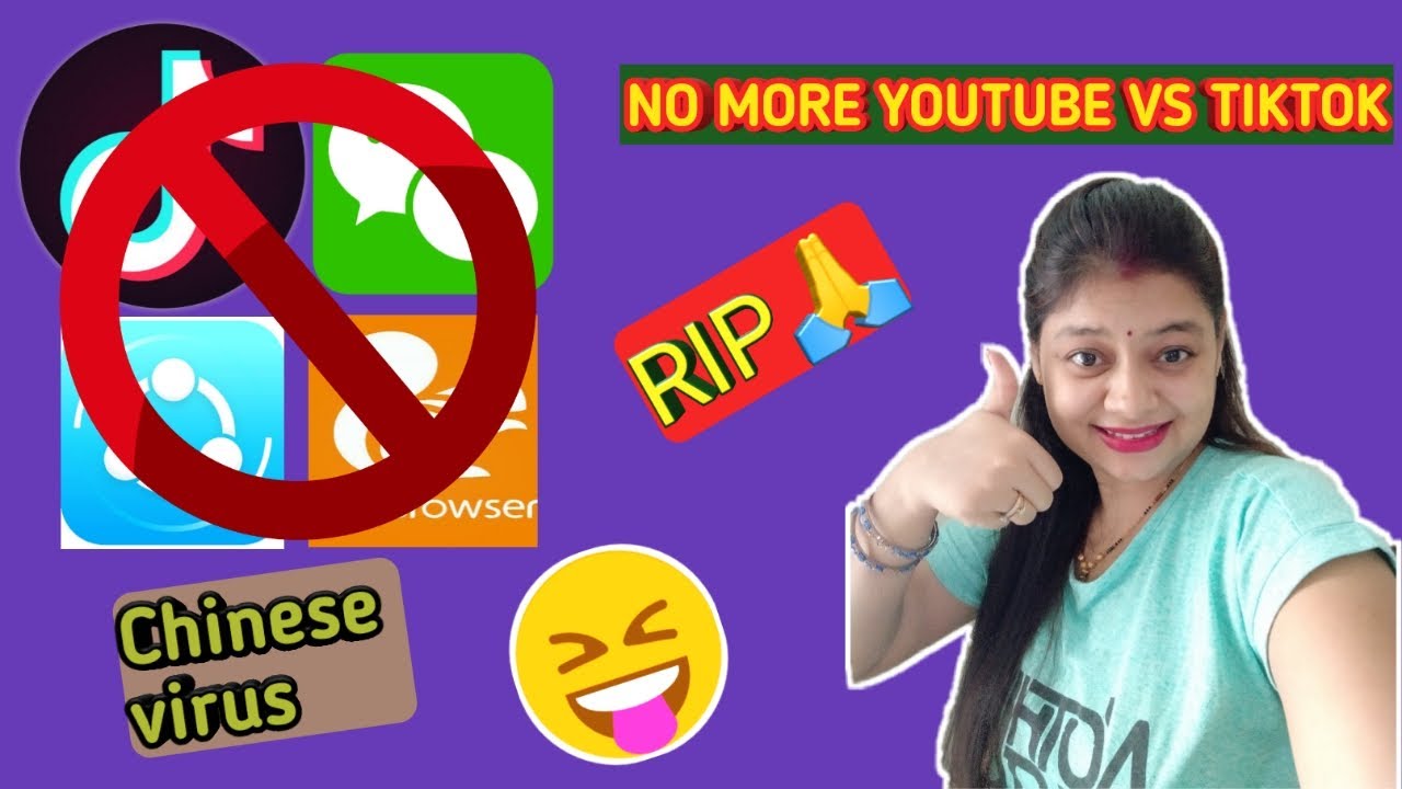 Tiktok banned in india!!!! YouTube