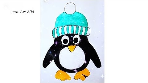 How to draw penguin||easy step by step drawing tutorial