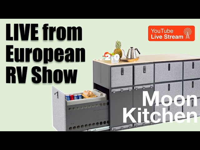 Stunning Innovative Van Gear & VW Camper Van - LIVE STREAM from EUROPEAN RV SHOW