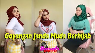 Goyangan Janda Muda Berhijab Bikin Cenat Cenut