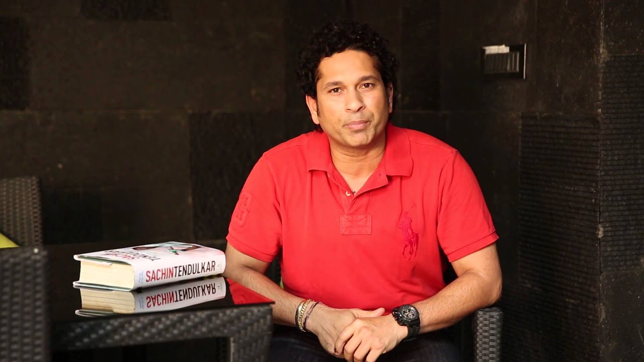 Sachin Tendulkar introduces his autobiography PLAYING IT MY WAY - Hodder  and Stoughton - YouTube