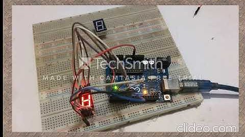 arduino 7 segment display tutorial common anode and cathode display