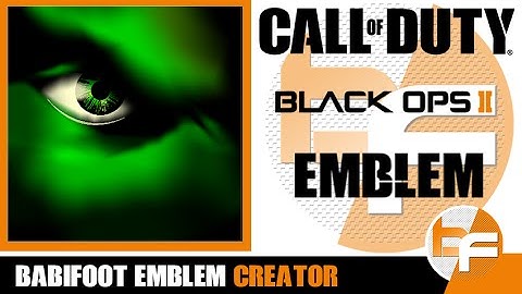COD Black Ops 2 Emblem Tutorial  - Hulk