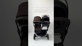 How to attach the car seat from single to double mode in our new Donkey 6 🤎✨