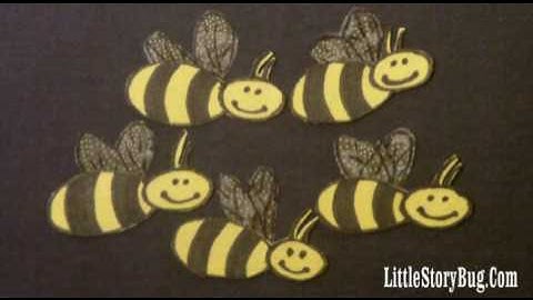 Felt Board Activity - Hey, Bees! - Littlestorybug