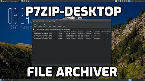 P7Zip-Desktop for Linux Users