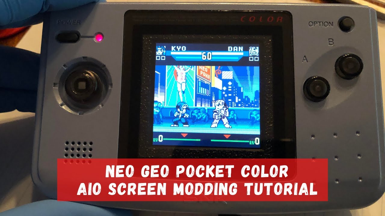 MOD] The Neo-Geo Pocket Color AIO TFT Screen UPGRADE!