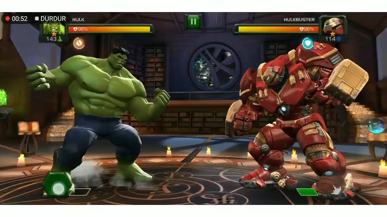 HULK VS HULKBUSTER - Marvel Contest Of Champions (MARVEL GAME) - YouTube