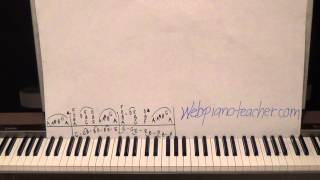 Left Hand Walking Bass Blues Piano Lesson - The 19th HIred Request Of 2015
