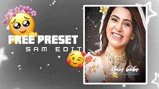 free preset..|| samantha edit preset || sam baby|| 🤤 screenshot 5