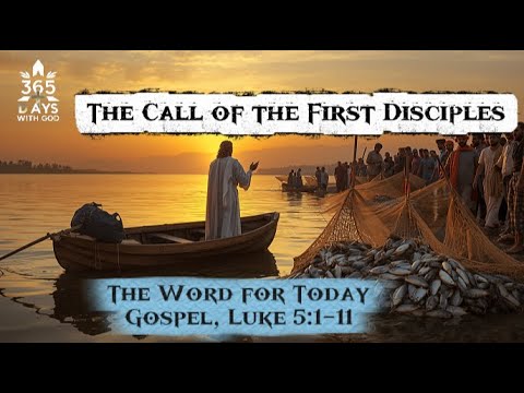 The Call of the First Disciples พระเยซูทรงเรียกศิษย์คนแรก The Word for ...