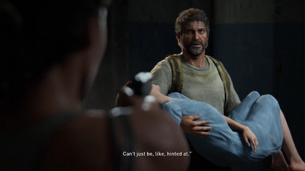 The Last of Us Part I directors commentary Cutscene PS5 - YouTube