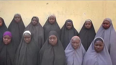 New video shows several kidnapped Nigerian schoolgirls alive