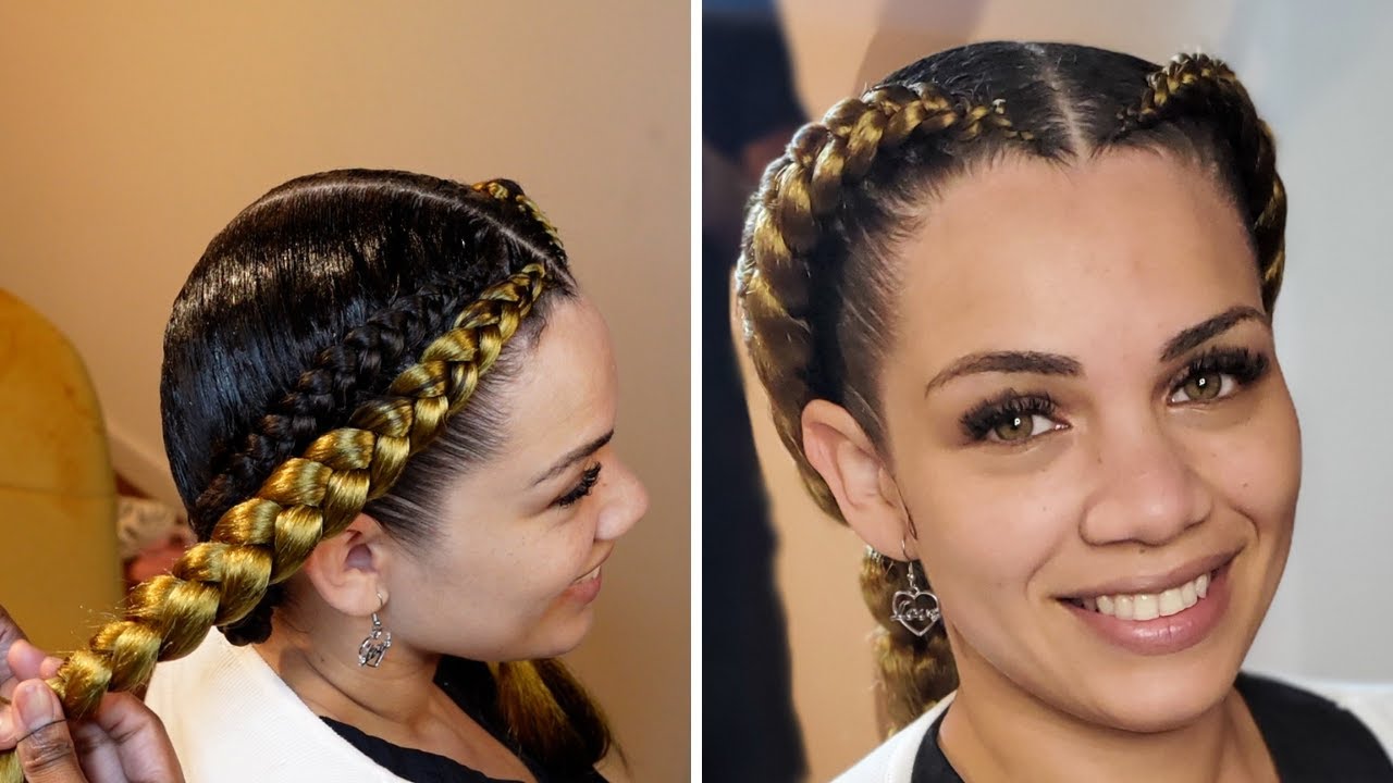 2 Beautiful Goddess Butterfly Braids YouTube