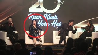 ردة فعل كاجول عندما شاروخان قبل يد راني موخرجي هل هذا حب أم صداقة shahrukh Khan kajol rani mokhirji