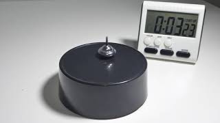 Infinite Magnetic Spinning Top Spins for 5:14 Before I Stop It. Unrecorded Record is 5:00:00.