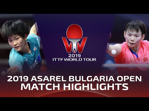 Miyuu Kihara vs He Zhuojia | 2019 ITTF Bulgaria Open Highlights (R32)