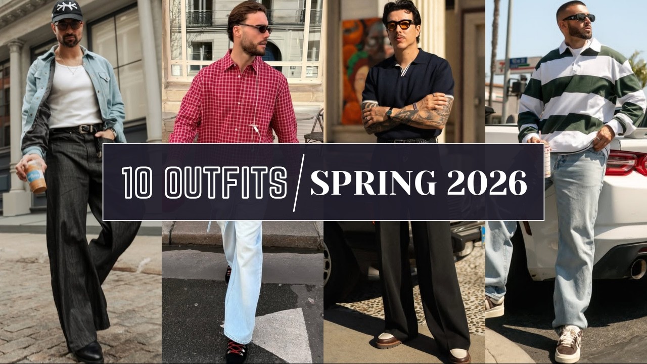 10 Latest Outfits for Men | Spring 2026 Fashion