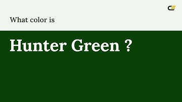 What color is Hunter Green  ? #0b4008 hex color - Green color - Cool color 0b4008 #shorts #short
