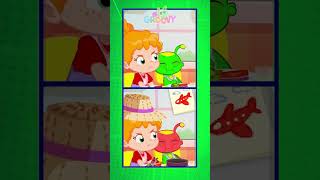 Can you find the DIFFERENCES? #shorts | Games for Kids | Groovy the Martian