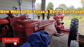 How Would You Clean a Rusty Fuel Tank?