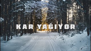 Nazım Hikmet - Kar Yağıyor Şiir Resimi