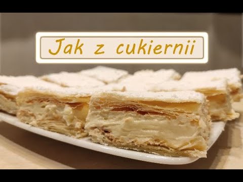 Wideo: Jak Zrobić Pyszne Ciasto Napoleońskie