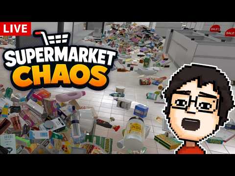 スーパーで全4668個の散らかった商品を片付ける！｜Supermarket Chaos