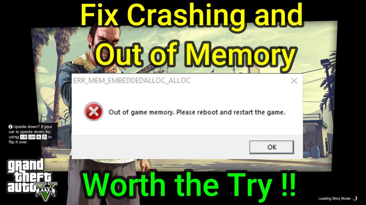 GTA 5 Out of Game Memory Hatası