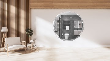 The best Single Beveled Edge Circle Mirror Frame less Wall Mount Bathroom Vanity Mirror, 30”, Silver