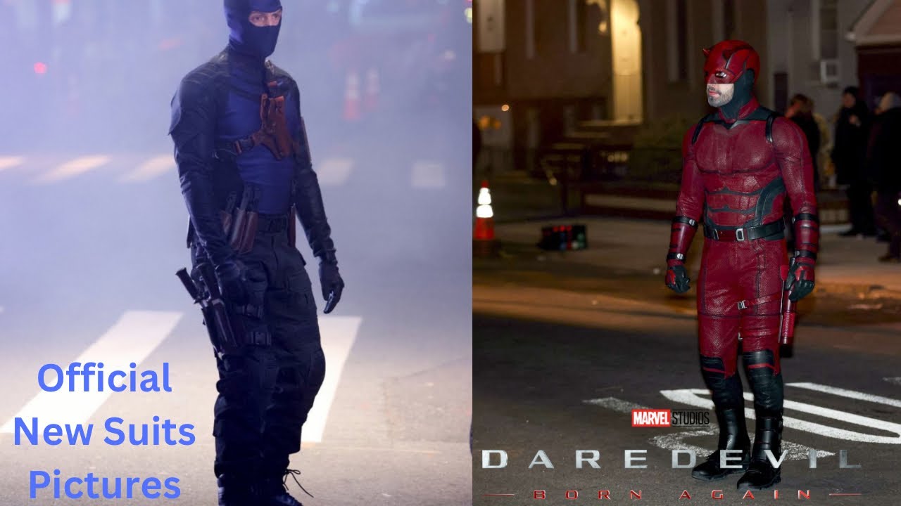Marvel Studios’ Daredevil Born Again Official Daredevil and Bullseye