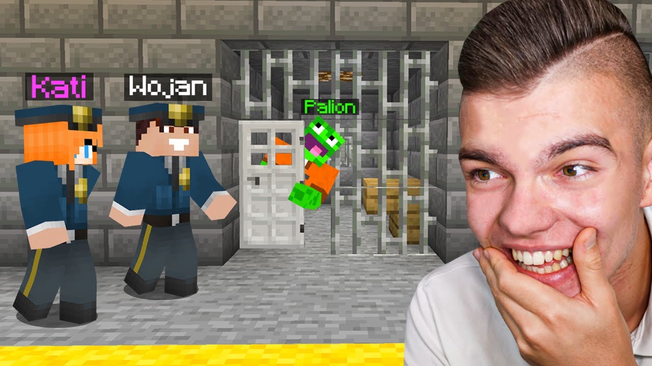 STRASZNY CHOWANY w NAJGORSZYM WIĘZIENIU z Wojanem i Kati w Minecraft! (szalone)