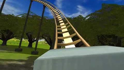 Mountain Bull. Arrow Dynamics coaster [RCT3]