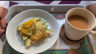 POV : Making 15 min Breakfast For your brother | Breakfast | avocado toast with Scramled egg🥑🍳🥪☕️