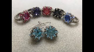 Interlace Mini Ring & Earrings 2