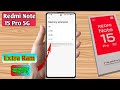 redmi note 15 pro me ram kaise badhaye, redmi note 15 pro mobile me ram kaise badhaye