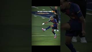 mastering trivela at 18 ☠️. #lamineyamal #barcelona #yamal