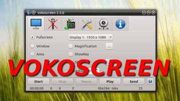 How to Record Desktop in Linux with VOKOSCREEN
