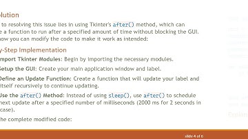 How to Display Dynamic Labels with Timer in Tkinter